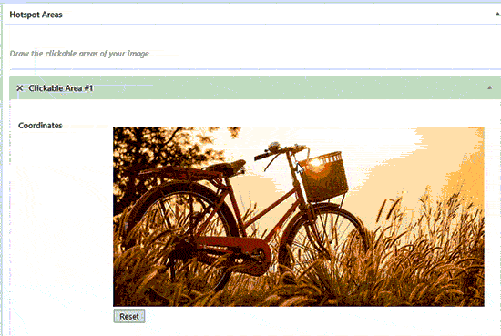 انتخاب محدوده موردنظر در تصویر تعاملی انتخاب محدوده موردنظر در تصویر تعاملی